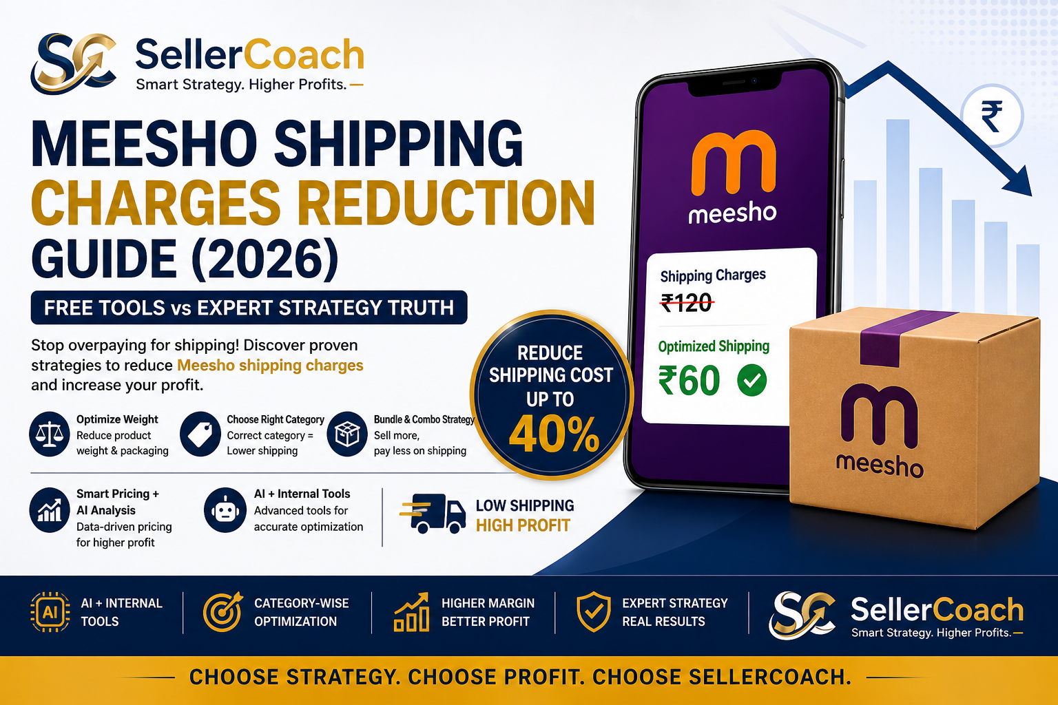Meesho Shipping Charges Reduction Guide (2026) – Free Tools vs Expert Strategy Truth